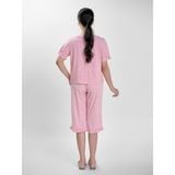  Bộ đồ mặc nhà Woven quần lửng tay ngắn  -  1MNWO23163N 