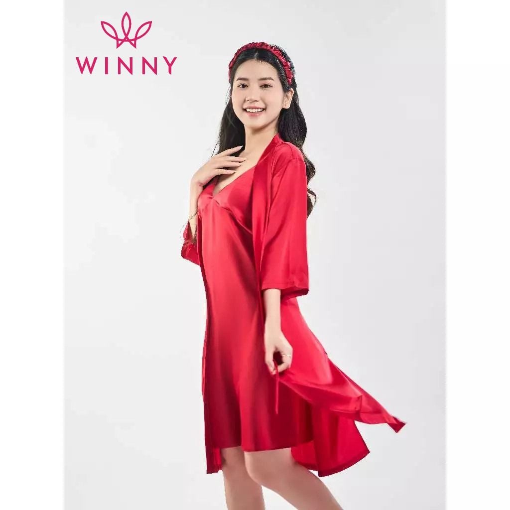 Áo choàng ngủ Polyester  -  1MNSA23139A