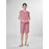  Bộ đồ mặc nhà Woven quần lửng tay ngắn  -  1MNWO24126N 