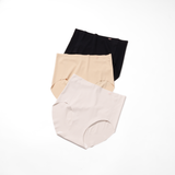  Quần lót su nữ Winny lưng cao không lộ viền mềm mại thấm hút thoáng khí QL25003 - Đen 