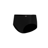  Quần lót su nữ Winny lưng cao không lộ viền mềm mại thấm hút thoáng khí QL25003 - Đen 