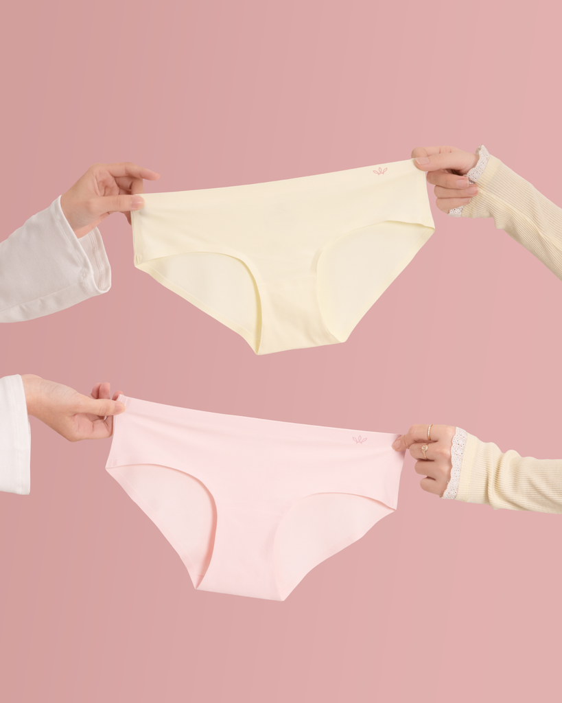 Quần lót su nữ Winny lưng thấp không đường may mềm mại thấm hút thoáng khí QL25001 - Vàng chanh