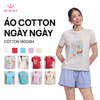  Áo WINNY cotton tay ngắn 180gsm 1HACT26011N 