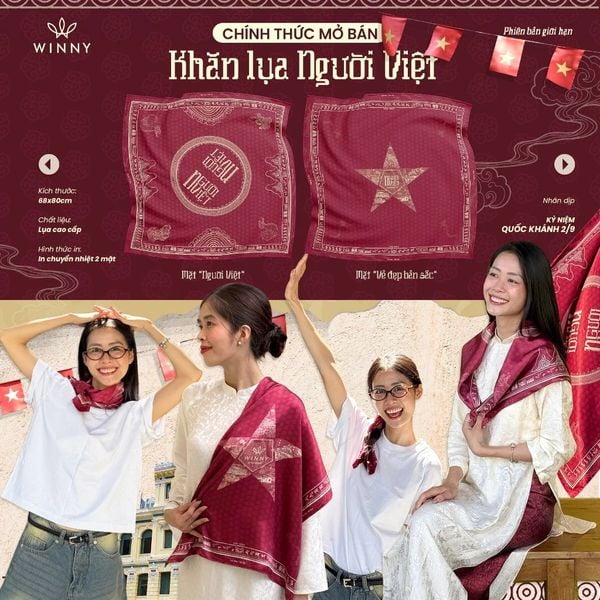 Khăn Lụa Người Việt - Winny Signature
