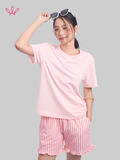  Bộ WINNY cotton quần ngắn tay ngắn 180gsm 1MNCT26003N 