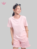  Bộ WINNY cotton quần ngắn tay ngắn 180gsm 1MNCT26003N 
