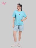  Bộ WINNY cotton quần ngắn tay ngắn 180gsm 1MNCT26002N 