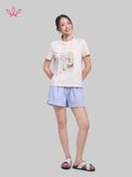  Áo WINNY cotton tay ngắn 180gsm 1HACT26011N 