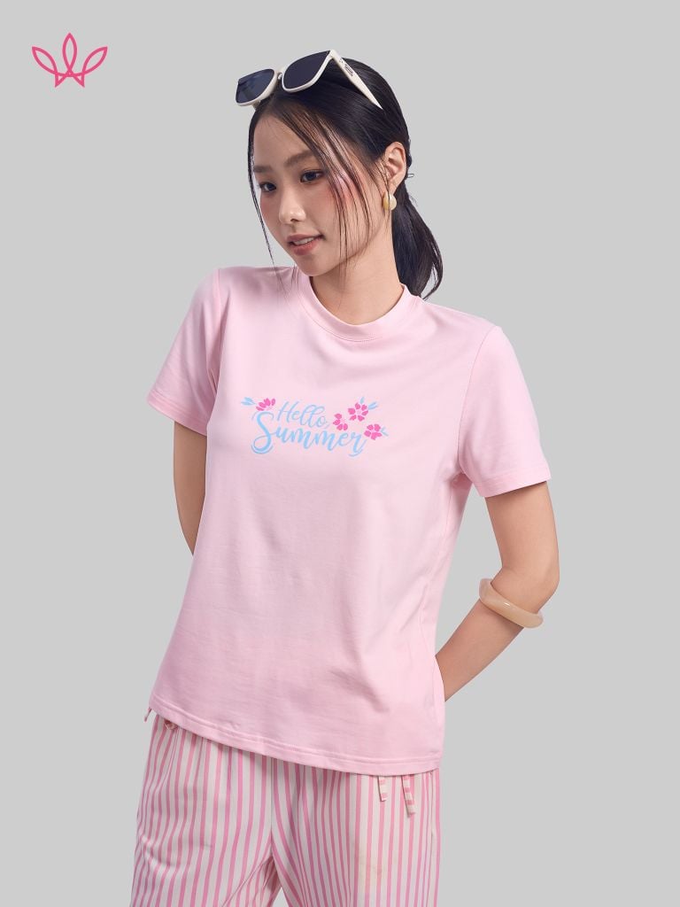 Quần WINNY cotton dài ống suông 1HQCT26003D