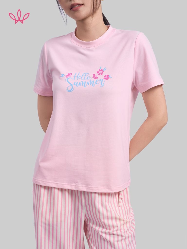 Quần WINNY cotton dài ống suông 1HQCT26003D