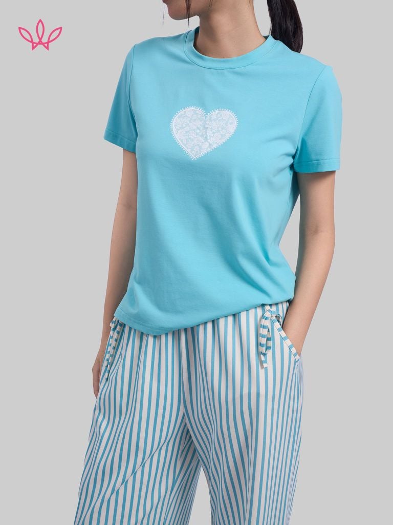Áo WINNY cotton tay ngắn 180gsm 1HACT26008N