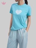  Áo WINNY cotton tay ngắn 180gsm 1HACT26008N 