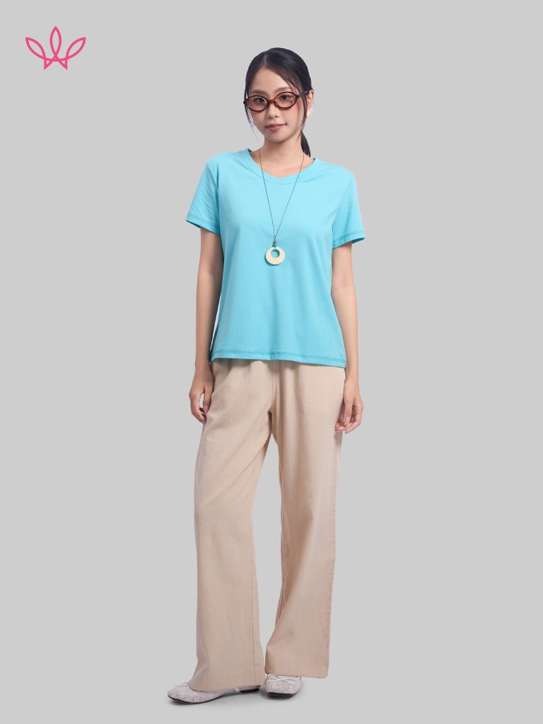 Áo WINNY cotton tay ngắn 180gsm 1HACT26007N