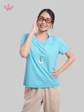  Áo WINNY cotton tay ngắn 180gsm 1HACT26007N 