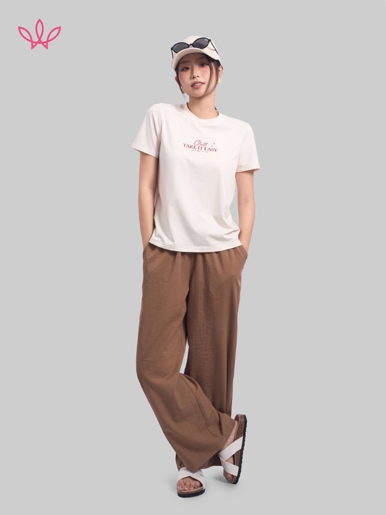 Áo WINNY cotton tay ngắn 180gsm 1HACT26008N