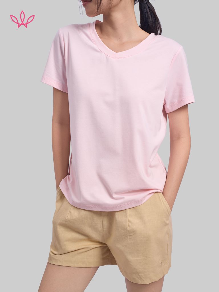 Áo WINNY cotton tay ngắn 180gsm 1HACT26007N