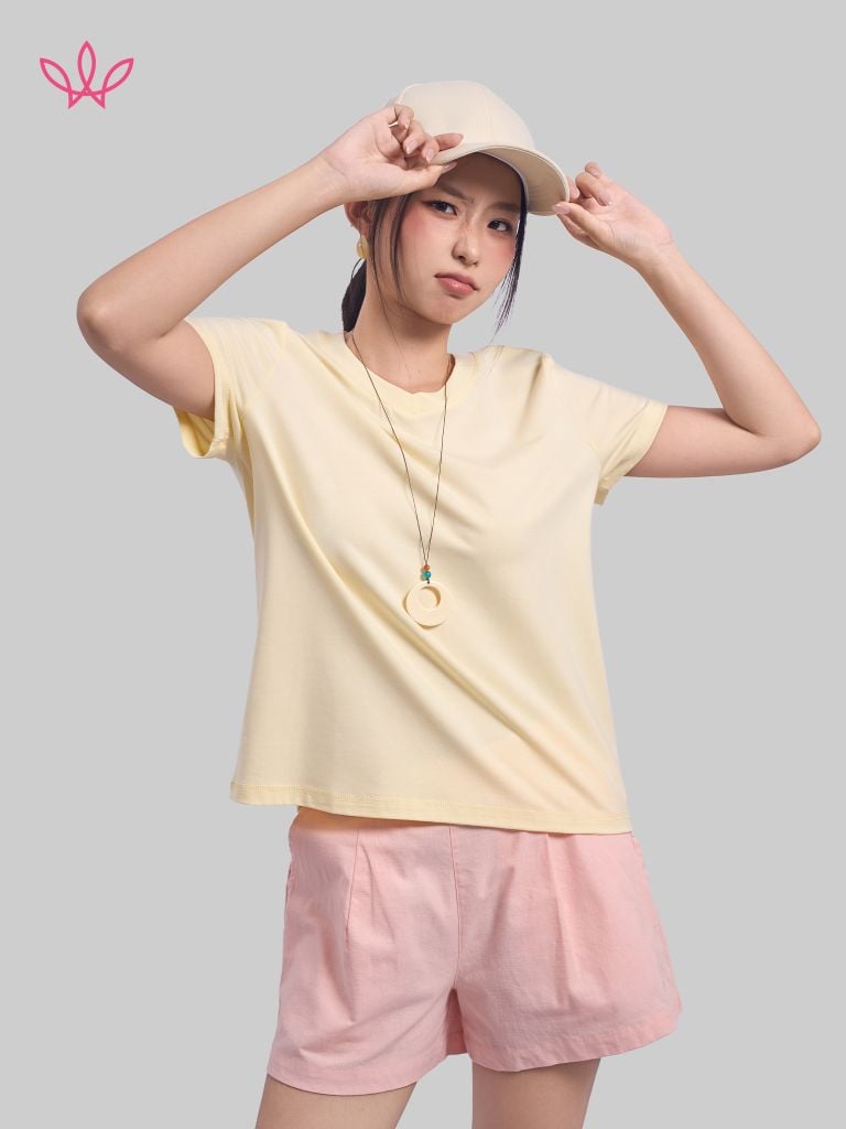 Quần WINNY cotton linen ngắn 1HQLN26003N