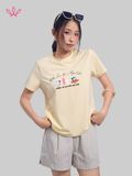  Áo WINNY cotton tay ngắn 180gsm 1HACT26011N 