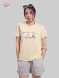  Áo WINNY cotton tay ngắn 180gsm 1HACT26011N 