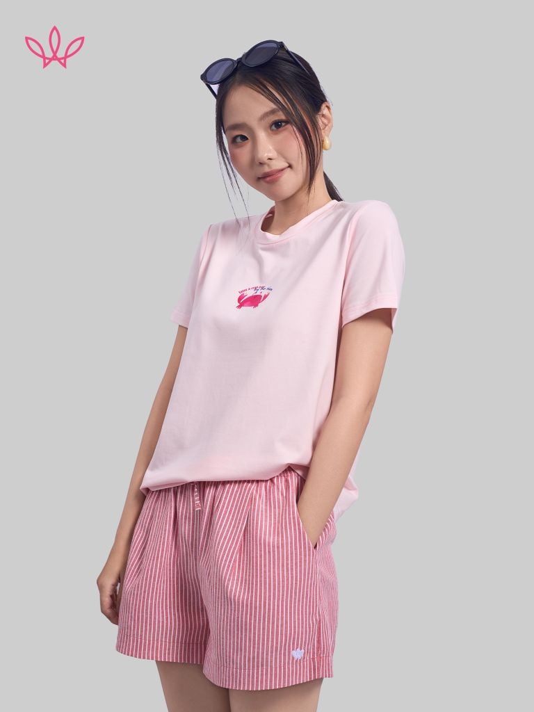 Áo WINNY cotton tay ngắn 180gsm 1HACT26009N