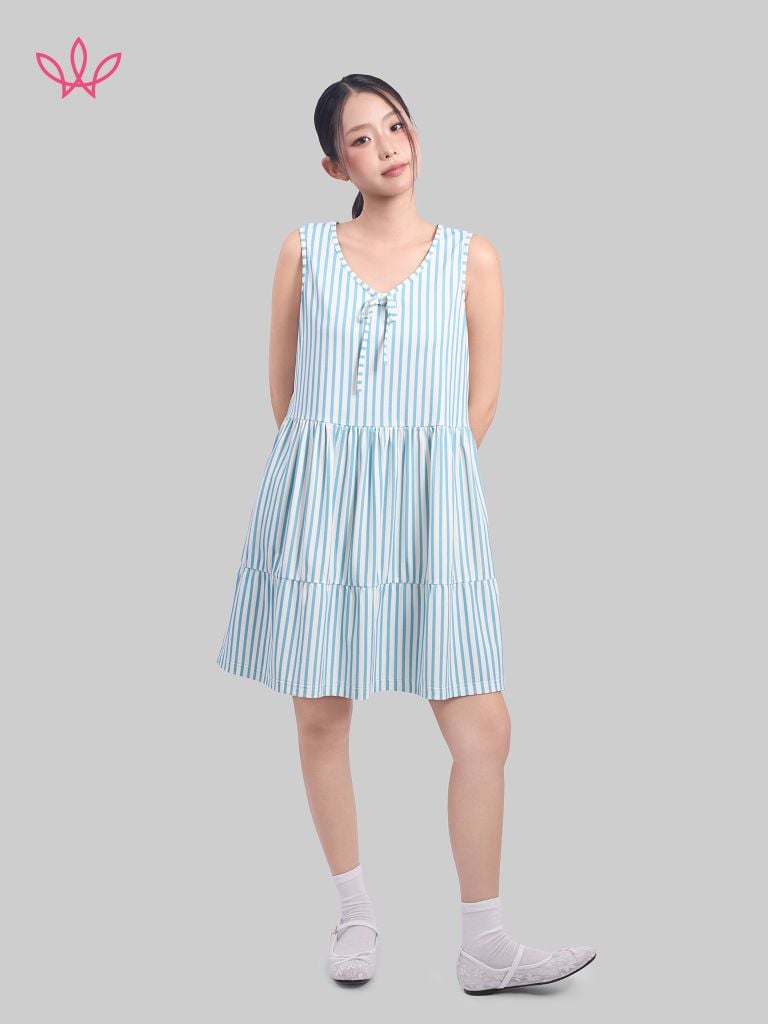 Váy  WINNY cotton lửng không tay 1HVCT26004N