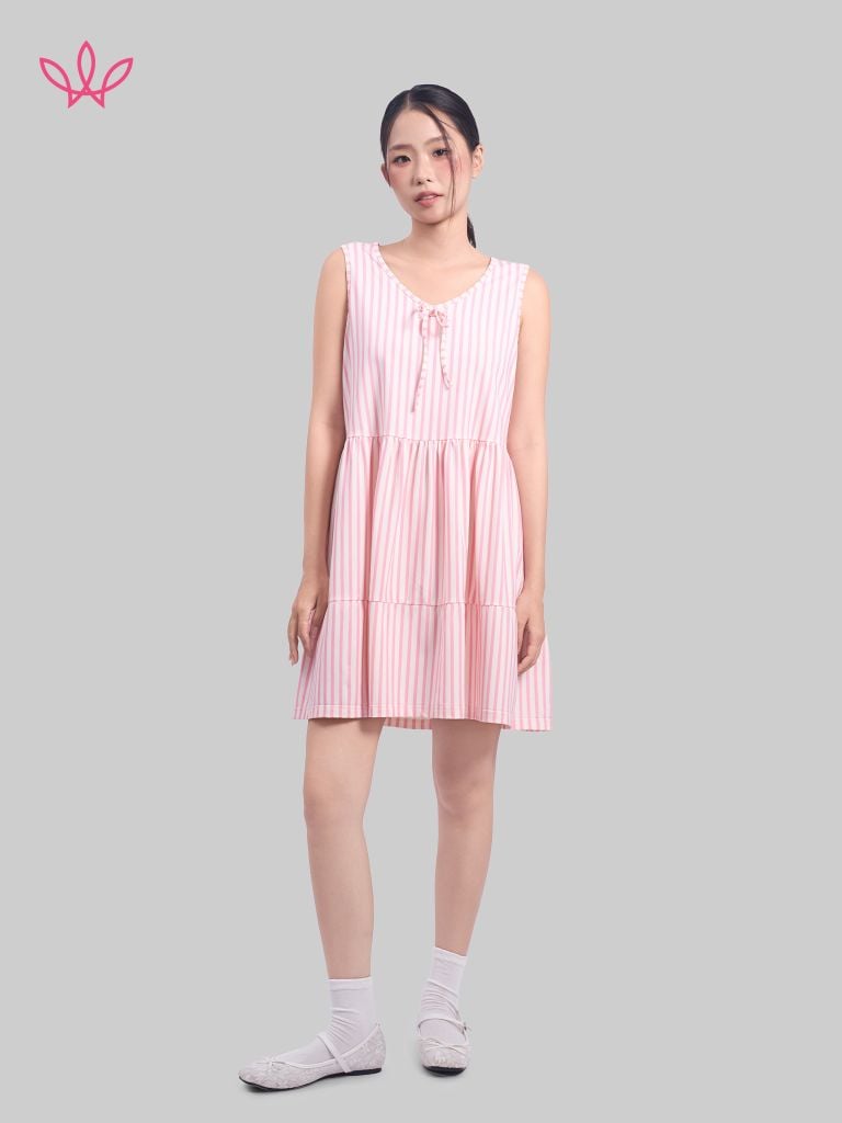 Váy  WINNY cotton lửng không tay 1HVCT26004N