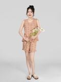  Bộ WONNER by WINNY mặc nhà tole lanh quần ngắn không tay 2MNLA26007N 