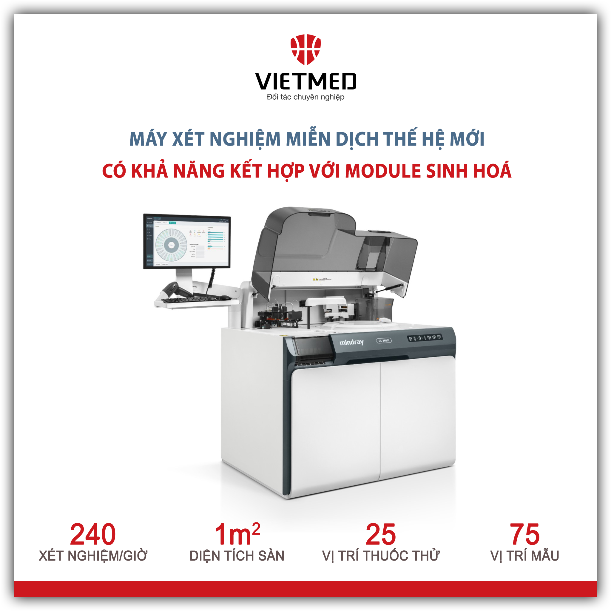  Máy xét nghiệm miễn dịch CL-2600i 