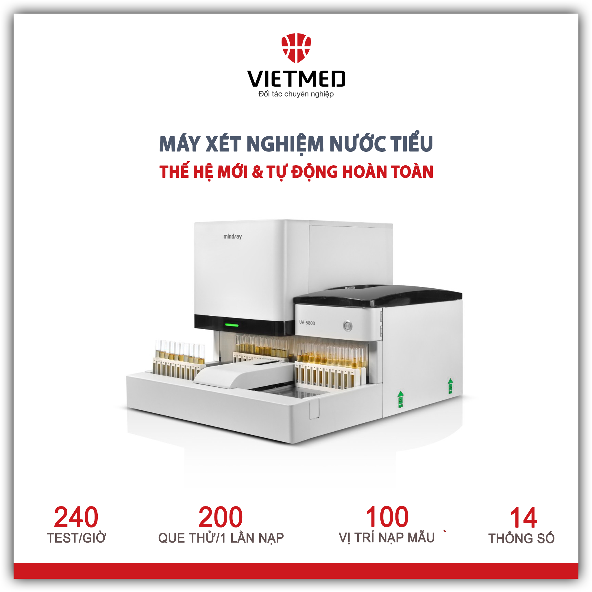  Máy xét nghiệm nước tiểu UA-5800 