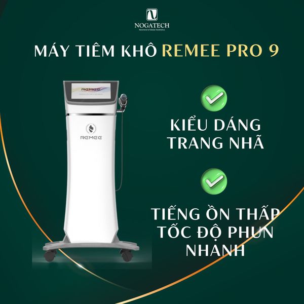 MÁY TIÊM MESO KHÔNG ĐAU REMEE PRO 9 – Livestream Nogatech