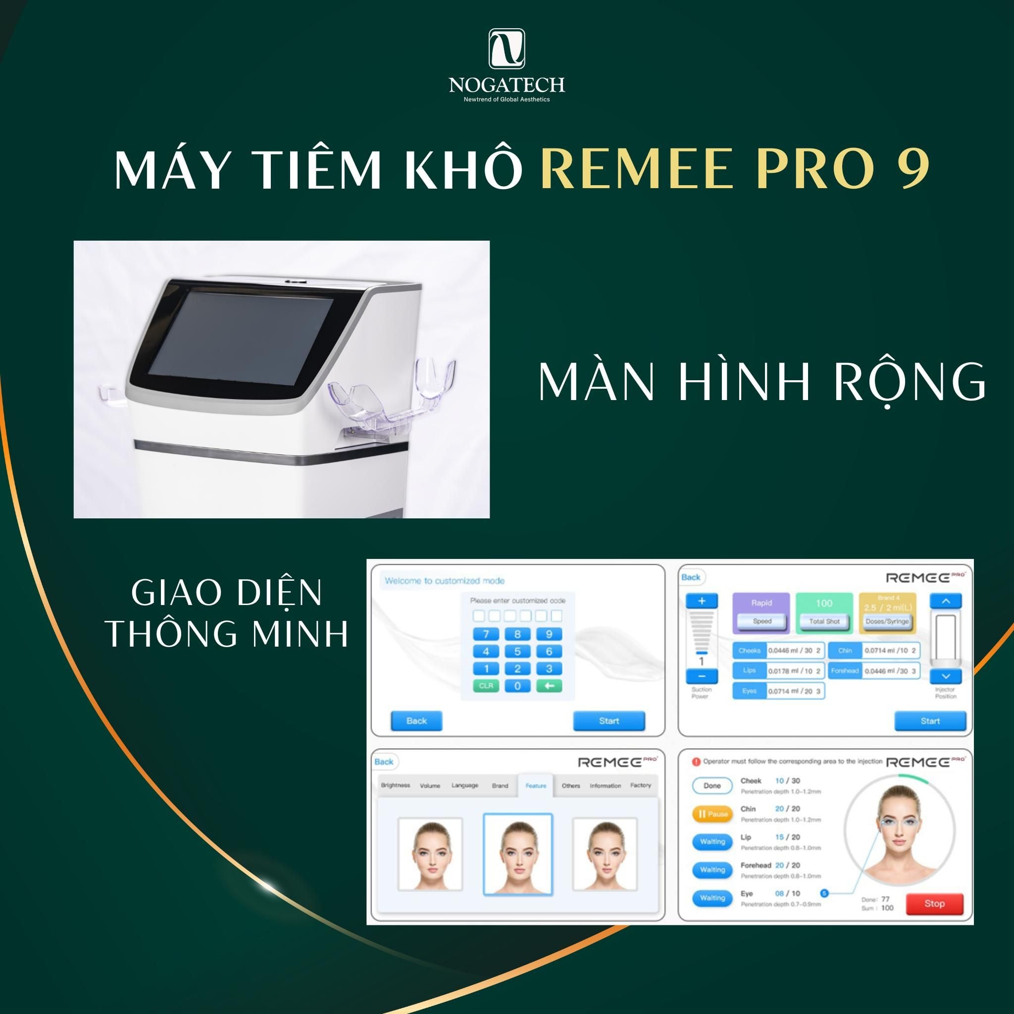 MÁY TIÊM MESO KHÔNG ĐAU REMEE PRO 9 – Công ty CP Xu hướng Công nghệ ...