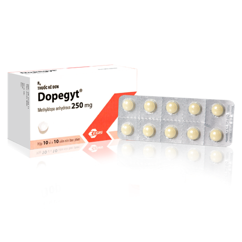  DOPEGYT 250mg (Hộp 100 viên) 
