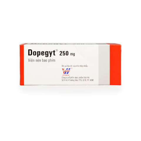  DOPEGYT 250mg (Hộp 100 viên) 