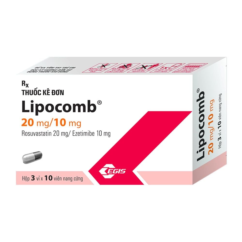 LIPOCOMB 10mg và 20mg