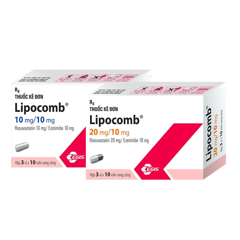 LIPOCOMB 10mg và 20mg