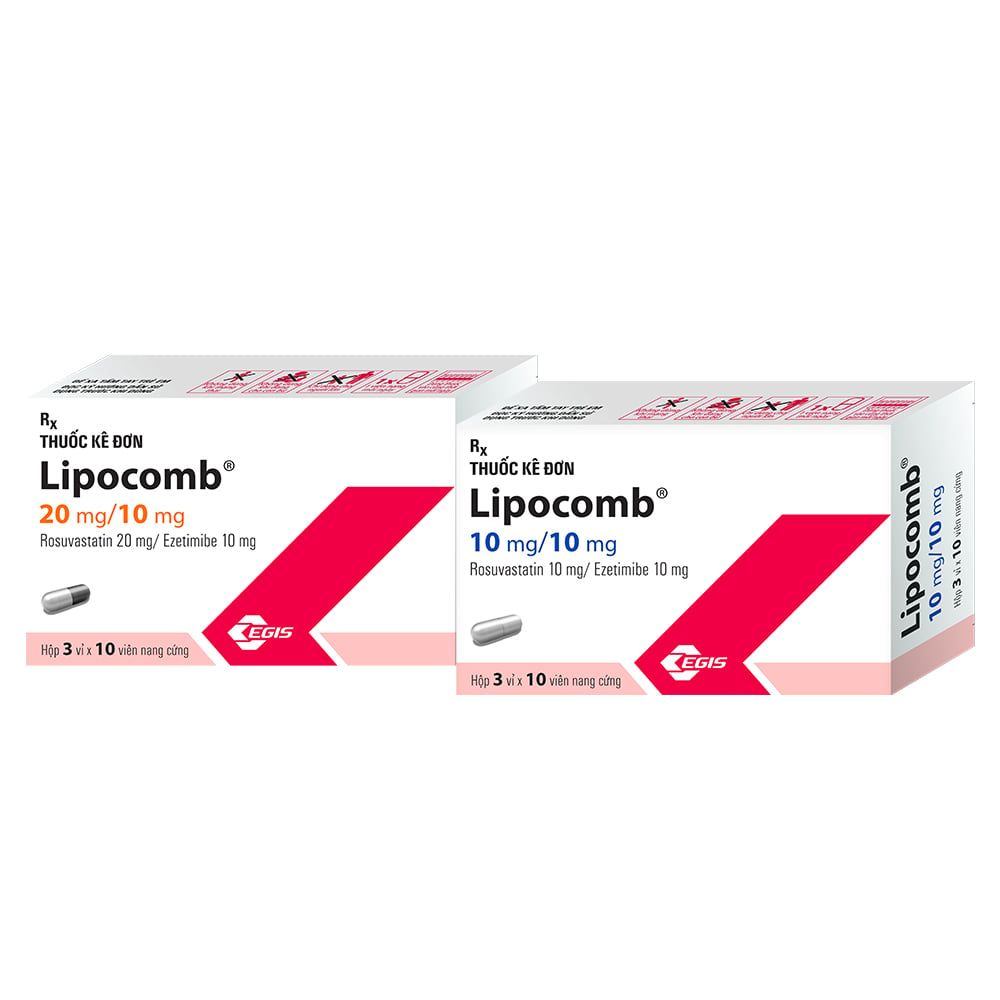 LIPOCOMB 10mg và 20mg