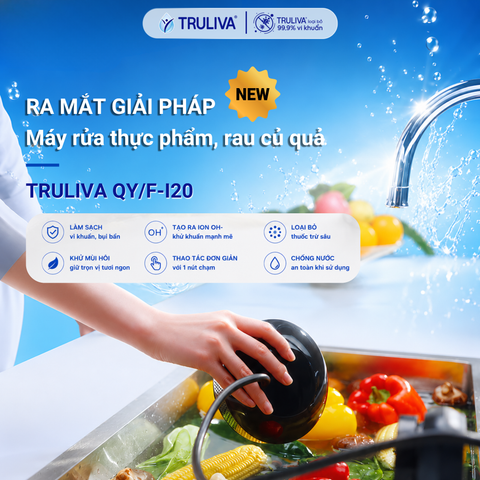 Máy làm sạch thực phẩm và rau củ quả Truliva QY/F-I20