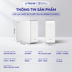 Máy Lọc Nước Âm Tủ Bếp Truliva UR5840