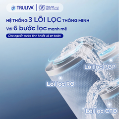 Máy Lọc Nước Âm Tủ Bếp Truliva UR5676