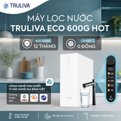Máy Lọc Nước Âm Tủ Bếp Truliva Eco 600G Tích Hợp Làm Nóng Nhiều Cấp Độ