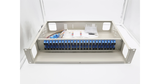  Hộp ODF 48FO trượt + khay (Phụ kiện: 48 Đầu nối quang bằng nhựa SC/UPC SM SX, 48 Sợi dây nối SC/UPC SM SX 0.9mm 1.5M, 48 Ống co nhiệt 60mm) 