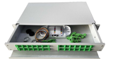  Hộp ODF 12FO trượt (Bao gồm: Vỏ ODF 24FO trượt, 12 Đầu nối quang bằng nhựa SC/UPC SM SX, 12 Sợi dây nối SC/UPC SM SX 0.9mm 1.5M, 12 Ống co nhiệt 60mm) 