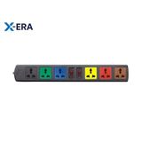  Ổ cắm kéo dài đa năng LiOA 6 ổ cắm 3 chấu 1 công tắc 6DND3.2.10 (3m) Chấu Thế Hệ Mới 