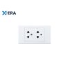 Ổ cắm 2 ổ 3 chấu Sino S18UE2 16A 