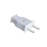  Phích cắm 2 chấu tròn 4.5mm, 10A-250V mã PL2 hãng MPE 