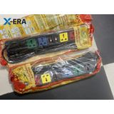  Ổ cắm kéo dài đa năng LiOA 6 ổ cắm 3 chấu 2 công tắc 6D52N (5m) 