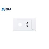  Ổ Cắm Đơn 2 Chấu 1 Lỗ SINO 
