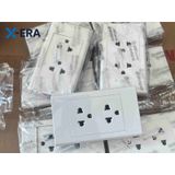  Ổ cắm 2 ổ 3 chấu Sino S18UE2 16A 