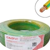  Dây cáp Cadivi Đơn CV 10.0mm2 -0,6/1 KV – cuộn 100m – Cu/PVC 10.0-0,6/1 KV 