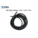  Dây điện 3 lõi Cadisun VCTF-3×1.5mm2–300V, 500V (đen) 